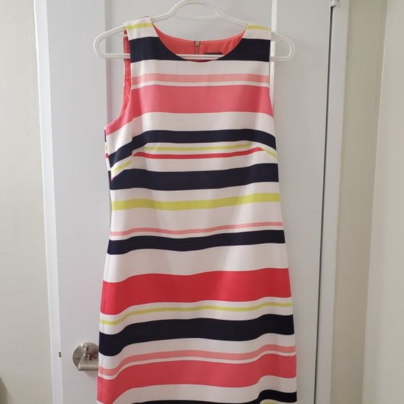 Striped Summer Shift Dress - Picture 1 of 5